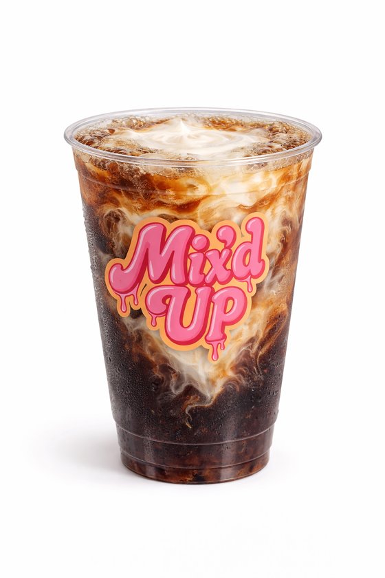 Cold Brew Cream Soda cold brew in a Mix'd Up cup